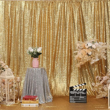 Poise3EHome 8FT x 10FT Sequin Photography Backdrop Curtain - Image 3