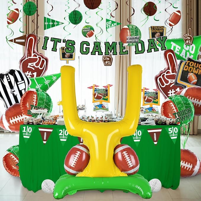 Football Party Decorations Kit: Tailgate & Football Birthday Party Supplies - Image 6