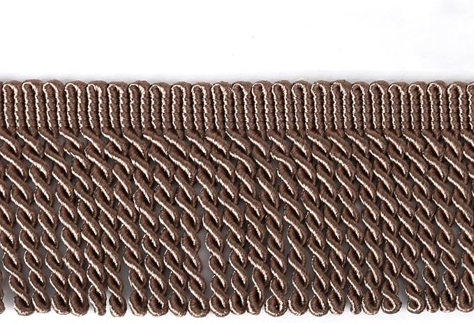 BEL AVENIR Bullion Fringe Trim Curtain Fringes 10 Yard x 2.5 Inches Sewing | by BELAVENIR