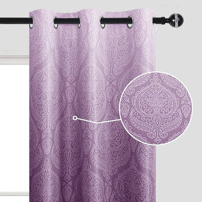 DWCN 100% Blackout Curtains for Bedroom 54 Inch Long - Image 6