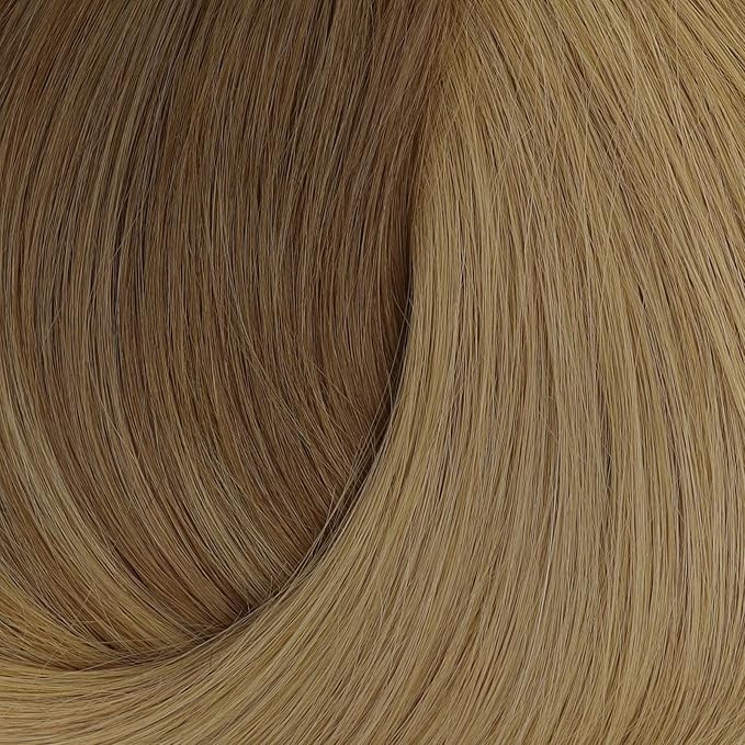 Full Shine Balayage Clip in Hair Extensions Light Brown to Blonde Clip in Human Hair Extensions PU Weft Seamless Clip ins for Women Soft Hair 18 Inch 8 PCS 120G