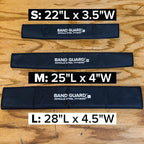 Serious Steel Fitness Band Guard - Protective Sleeve for Resistance Bands (Bands NOT Included) Protect Your Resistance Bands from The Ground, Concrete and Sharp Edges