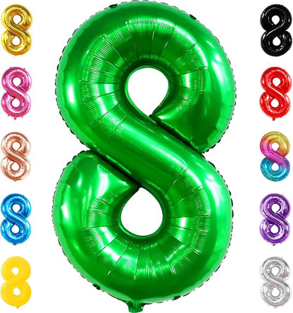 KatchOn Green 8 Balloon Number by KatchOn