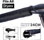 Hooded Hair Dryer Attachment with Dual Turbo Airflow & Soft Headband – Speeds Up Drying for Curly Hair, Reduces Heat on Ears & Neck – Large Hair Dryer Bonnet for Deep Conditioning at Home