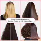 FASHION GOLD Cronograma Capilar, VIRAL 3-SECOND HAIR FIX, Hair Mask for Damaged Hair, Tratamiento para Cabello Seco y Maltratado, Deep Conditioner for Dry Damaged Hair, Frizz-Free