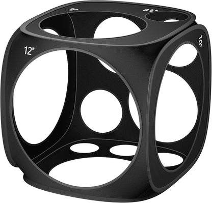 13 Sizes Balloon Sizer Cube Box, Collapsible Balloon Measurement Tool by Toosci