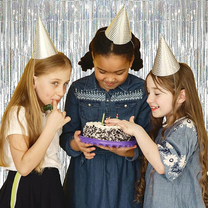 20 Pack Silver Foil Curtains - Image 5