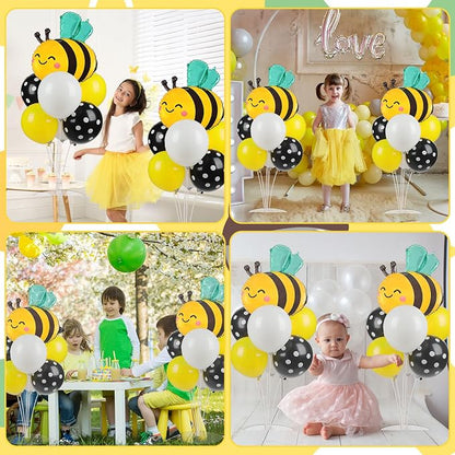 Bee Birthday Party Balloons Stand Kit 2 Sets - Image 7