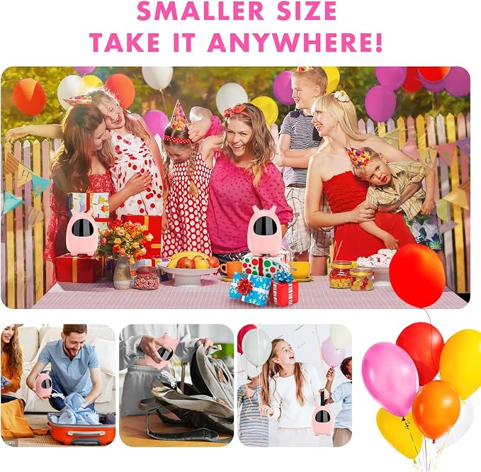 Balloon Pump Electric, SPLAKS Balloons Inflator Air Pump Portable Balloon Blower - Image 5