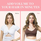 GOO GOO Clip in Hair Extensions Real Human Hair, Remy Human Hair Extensions Clip ins for Women, Natural Human Hair, 16inch 120g 7Pcs, 3/8/613 Balayage Walnut Brown to Ash Brown and Bleach Blonde