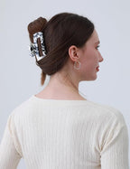 2 Pack Hair Claw Clips for Women Tortoise Shell Large Claw Hair Clips for Thin to Thick Hair Rectangle Hair Jaw clips