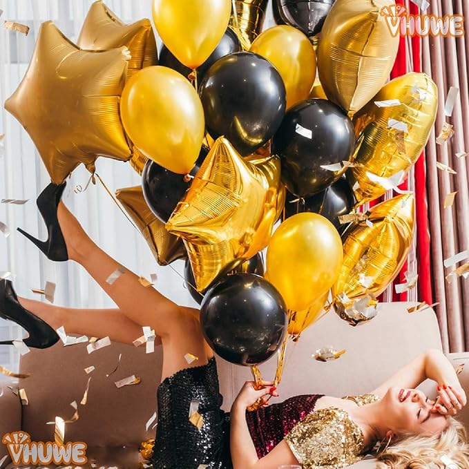 Gold Star Balloons 18 Inch - Image 6