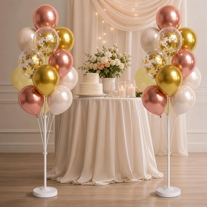 Balloon Column Stand Kit with Balloons, Base and Pole, Balloon Column Kit - Image 7