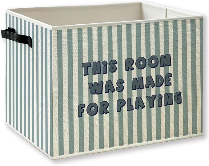 Kids Playroom Foldable Storage Bins Box by KSDUT
