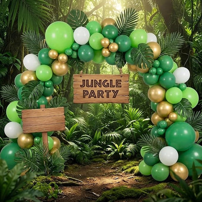 RUBFAC Lime Green Balloons 65pcs, 12 Inch Light Fruit Neon Green Party Balloon - Image 5