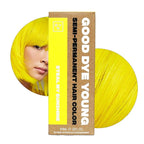 Good Dye Young Semi-Permanent Hair Color, Vegan and Cruelty-Free Yellow Blonde Hair Dye, Last up to 24 Washes, Non-Damaging Conditioning Hair Color (5FL OZ, Steal my Sunshine)