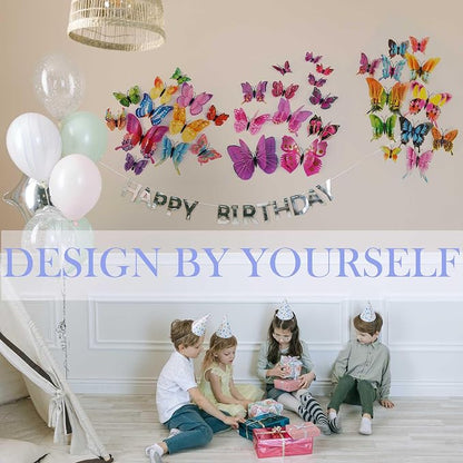 OPSEAM 3D Butterfly Wall Decor Butterfly Decorations Stickers - Image 5