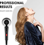 Hair Dryer, Professional Ionic Blow Dryer with Diffuser for Curly Hair,2400W Powerful Fast Drying Hairdryer Blowdryer for Women Men Home Salon Hair Styling,Constant Temp Low Noise