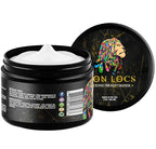 Lion Locs Hair Locking Dreads Moisturizer for Dreadlocks, Locks, Microlocs, Interlocks, Braids, Fauxlocs, Sisterlocks | - Large Container Residue and Build-Up Free (8oz) (Regular)