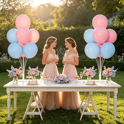 4 Sets Gender Reveal Balloons Stand Kit - Image 4