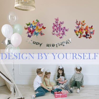 OPSEAM 3D Butterfly Wall Decor Butterfly Decorations Stickers - Image 3