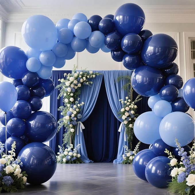 Navy Blue Balloon Arch Kit 111Pcs 18 12 5 Inch Latex Party Balloons Garland - Image 5