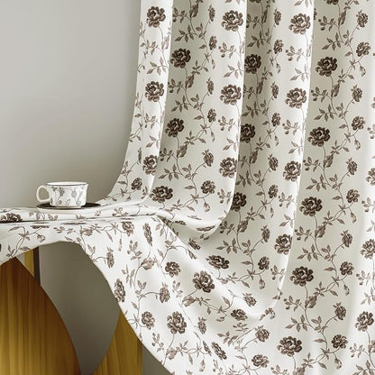 Beauoop Floral 100% Blackout Curtains - Image 5