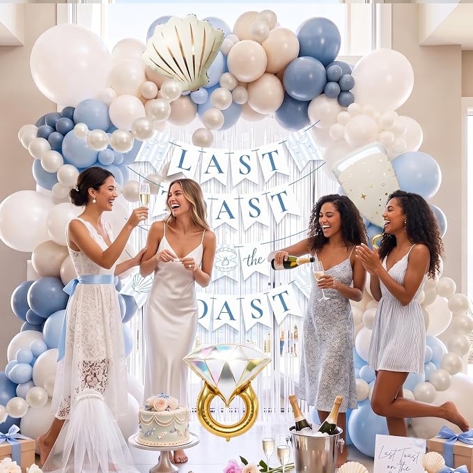 Last Toast on the Coast Decorations Kit, Beach Bachelorette Party Decorations - Image 3