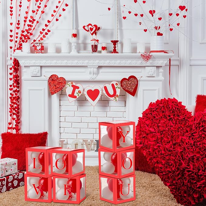 Thyle 12 Pcs Transparent Balloon Boxes Clear Balloon Boxes - Image 4