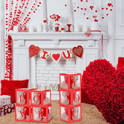 Thyle 12 Pcs Transparent Balloon Boxes Clear Balloon Boxes - Image 4