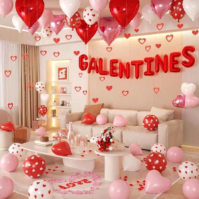Galentines Day Party Decorations, Galentines Balloons by OTLGEUA