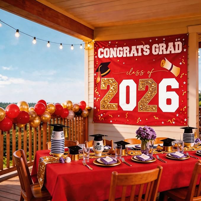 Class of 2026 Graduation Banner 47x67" - Image 6