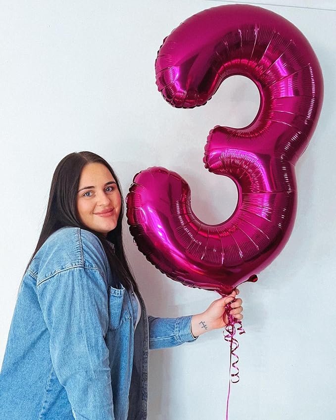 Hot Pink 30 Balloon - Image 8