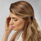 Cobahom 12 Pack Small Plastic 1.2 Inch No-Slip Mini Clips for Thin Hair Styling Accessories for Women and Girls (White)