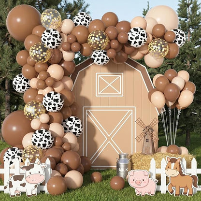 170Pcs Cowboy Balloon Garland Arch Kit - Image 5