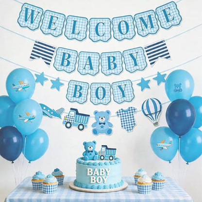 Baby Boy Baby Shower Banner - Image 5