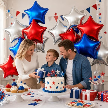 FEYG Star Balloons, Self-Sealing, - Image 3