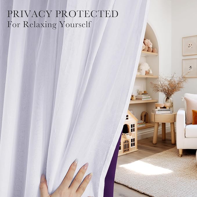 PONY DANCE Bedroom Curtains Purple, Royal Purple | Mix & Match Room Darkening - Image 2