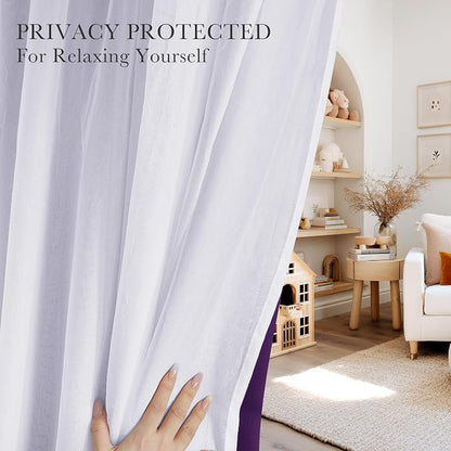 PONY DANCE Bedroom Curtains Purple, Royal Purple | Mix & Match Room Darkening - Image 2