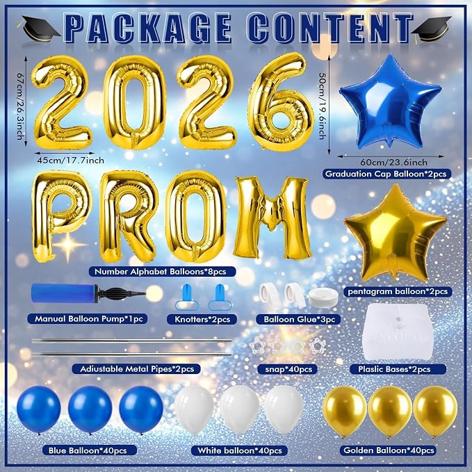2 Sets Graduation Balloon Column Stand Kits - Image 3