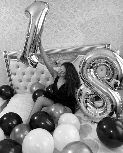 Sliver 8 Balloon - Image 4