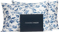 Fishers Finery 25mm 100% Pure Mulberry Silk Pillowcase 2 Pack (Tea Cup Print, Standard)