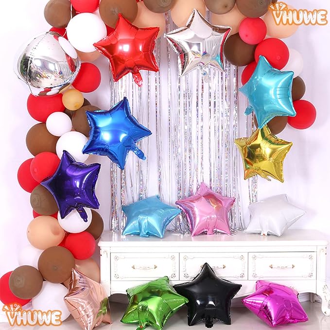 Blue Star Balloons 18 Inch - Image 8
