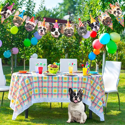 Hooqict Dog Birthday Banner Puppy Themed Party Decorations - Image 5