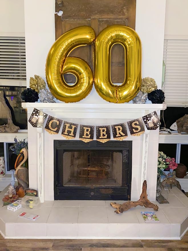Number Balloon Gold Number 6 for 6 16 Birthday Party Decorations, 40 Inch | - Image 2