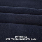 BBTO 6 Pieces Fleece Ear Warmers Headband Winter Neck Gaiter