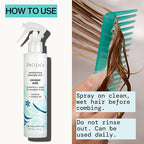 Pacifica Coconut Milk Hair Detangler Spray – Leave-In Conditioning Elixir for Tangle-Free Hair – Instantly Detangles Knots, Adds Shine & Moisture, Prevents Breakage & Frizz – Vegan & Cruelty-Free