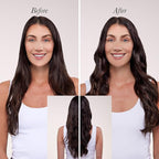 L'ANGE HAIR Le Duo Grande 360° Airflow Styler | 2-in-1 Curling Wand & Titanium Flat Iron Professional Hair Straightener and Curler with Cooling Air Vents to Lock in Style | Adjustable Temp (Black)