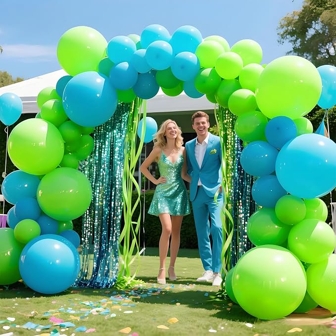Light Green Balloon Arch Kit 111Pcs 18 12 5 Inch Latex Party Balloons Garland - Image 6