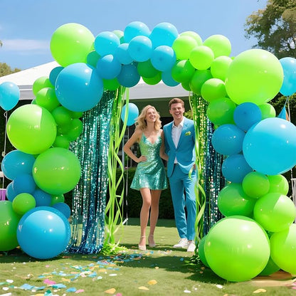 Light Green Balloon Arch Kit 111Pcs 18 12 5 Inch Latex Party Balloons Garland - Image 6